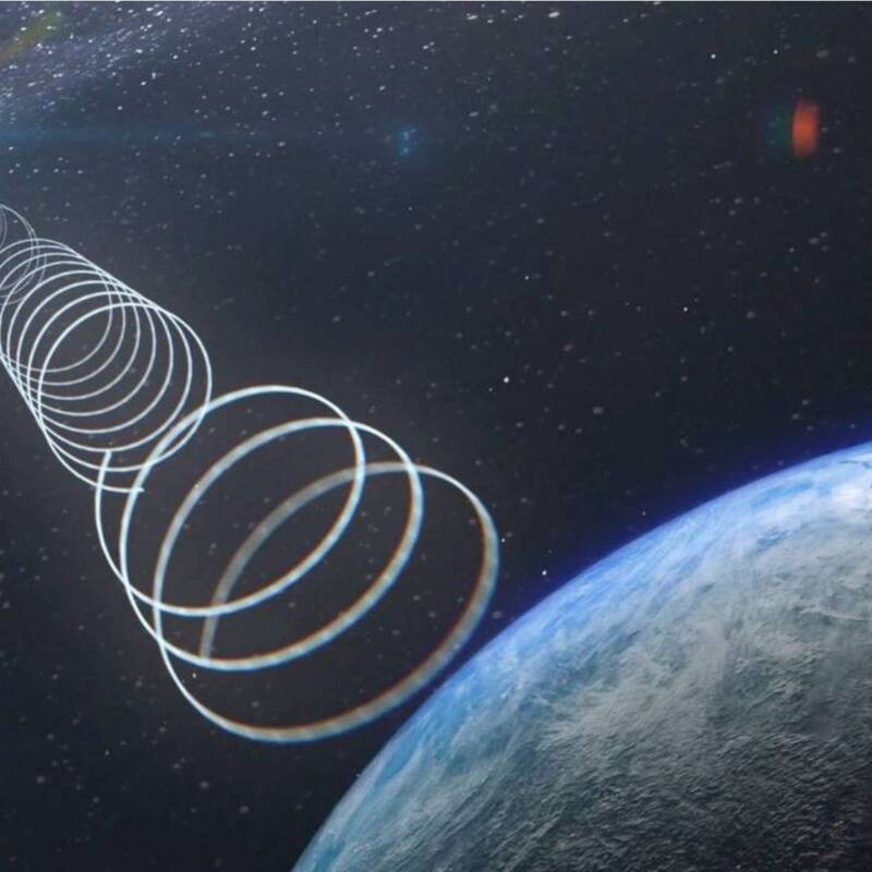 Detectaron ráfagas de radio en el espacio