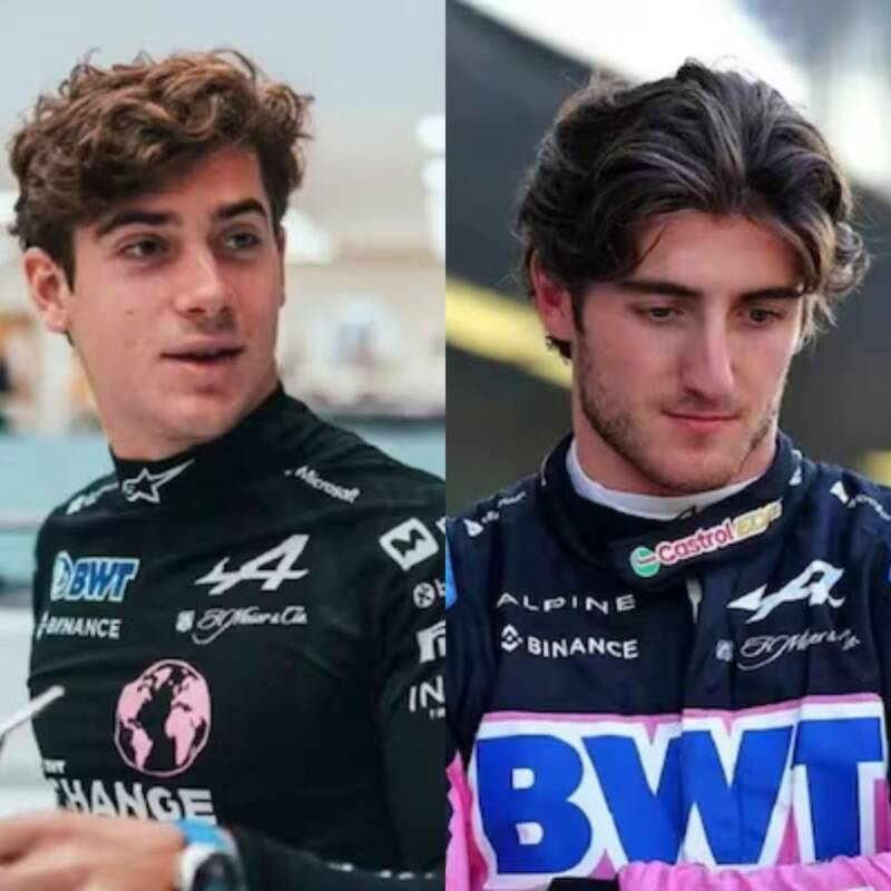 Colapinto fue más rápido que Doohan en las pruebas de Alpine