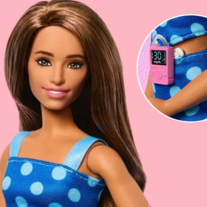 Barbie presentó una muñeca con diabetes tipo 1