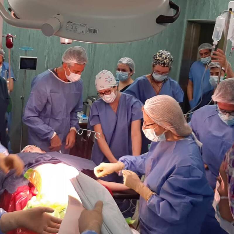 Cirugía fetal pionera en Argentina