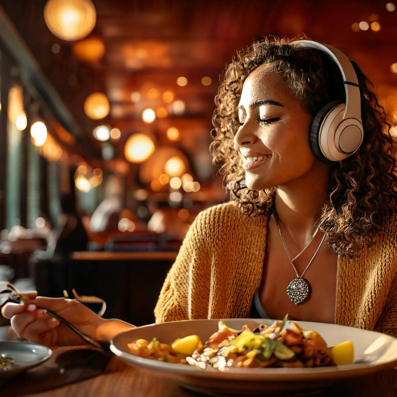 ¿Cómo influye la música en el sabor de la comida?