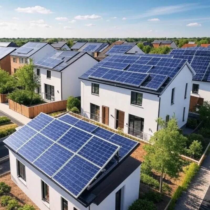 Desde 2027, todas las casas nuevas en Inglaterra deberán tener paneles solares