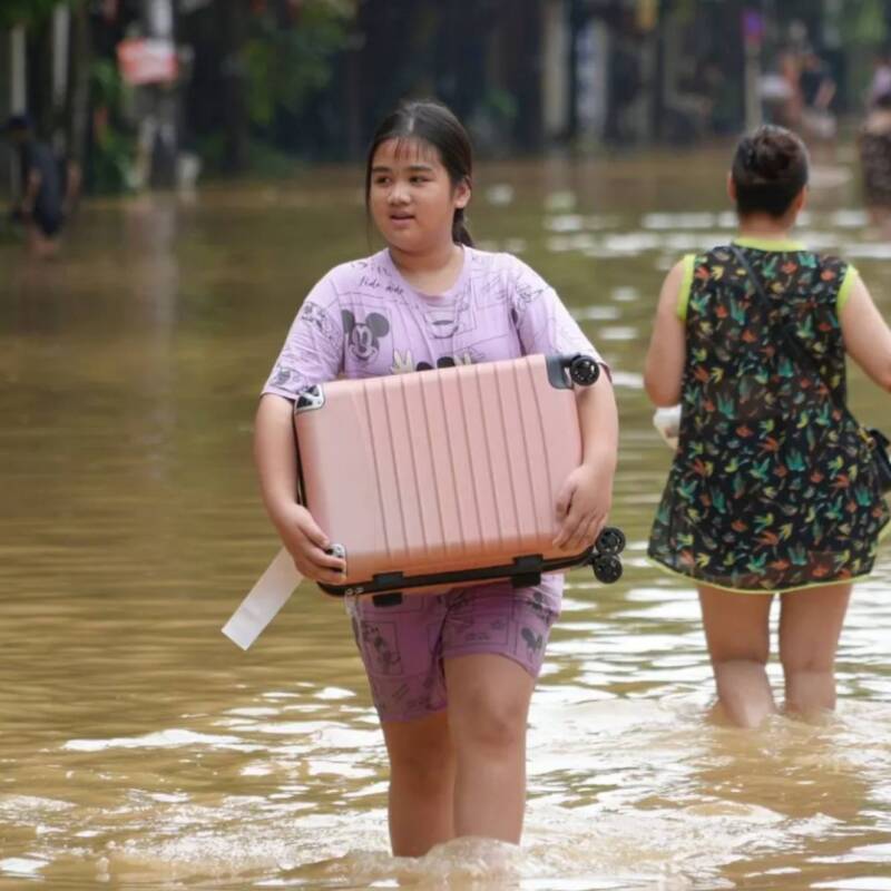 El clima extremo en 2024 desplazó a más de 80 millones de personas en el mundo