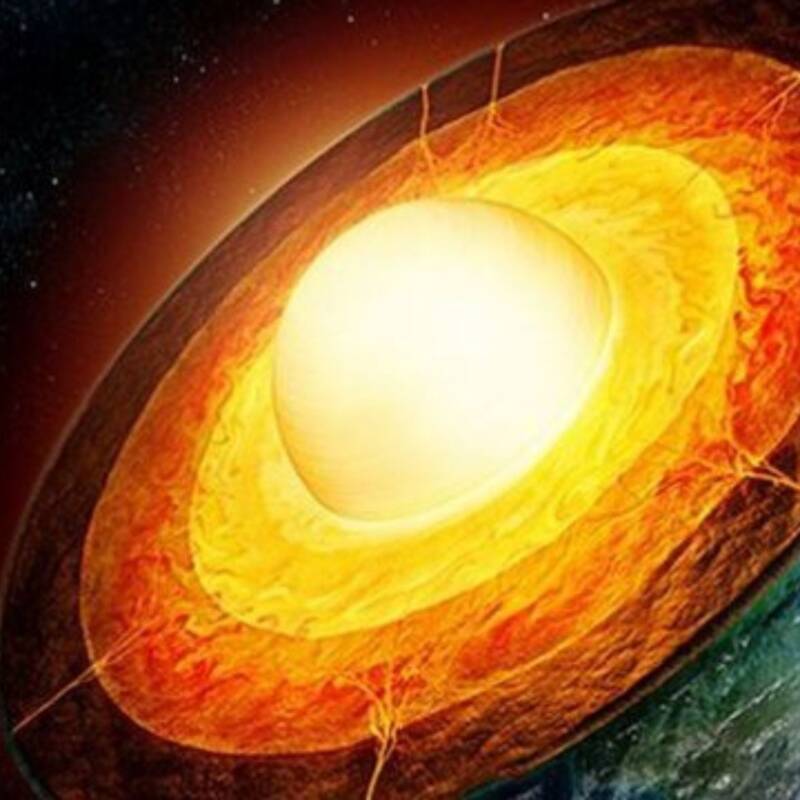 El núcleo interno de la Tierra sería menos sólido de lo que se creía