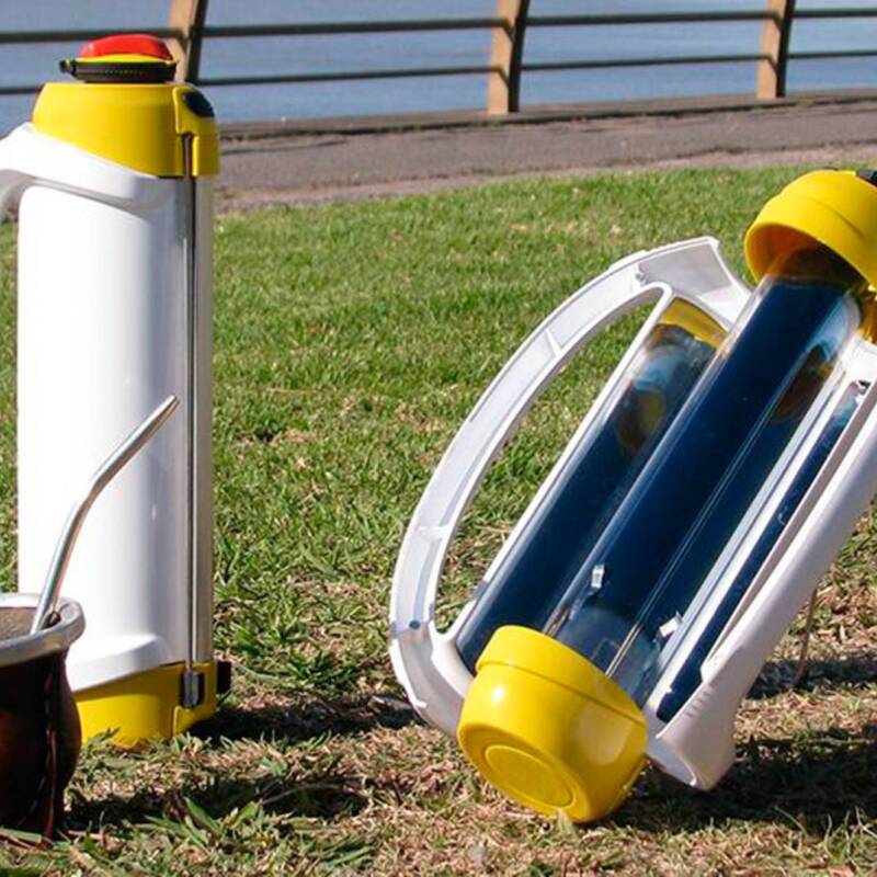 El termo que calienta agua con energía solar
