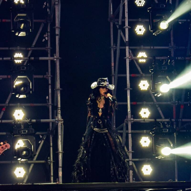 Lali arriba del escenario de Plaza de la Música el 7 de junio