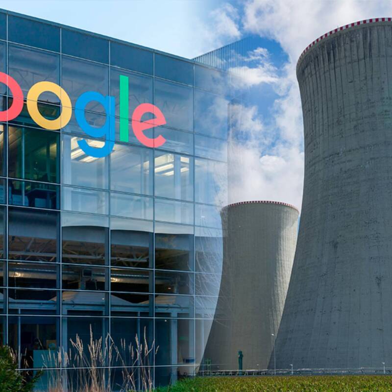 Google apuesta por energía nuclear para alimentar sus centros de datos en EE. UU.