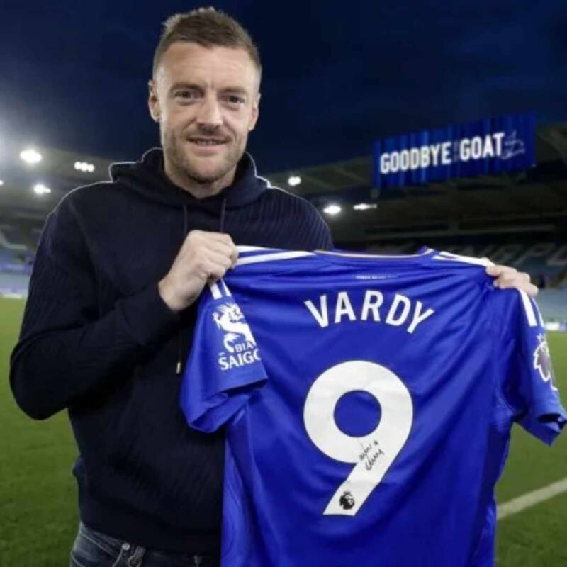 Jamie Vardy se despide del Leicester City tras 13 años