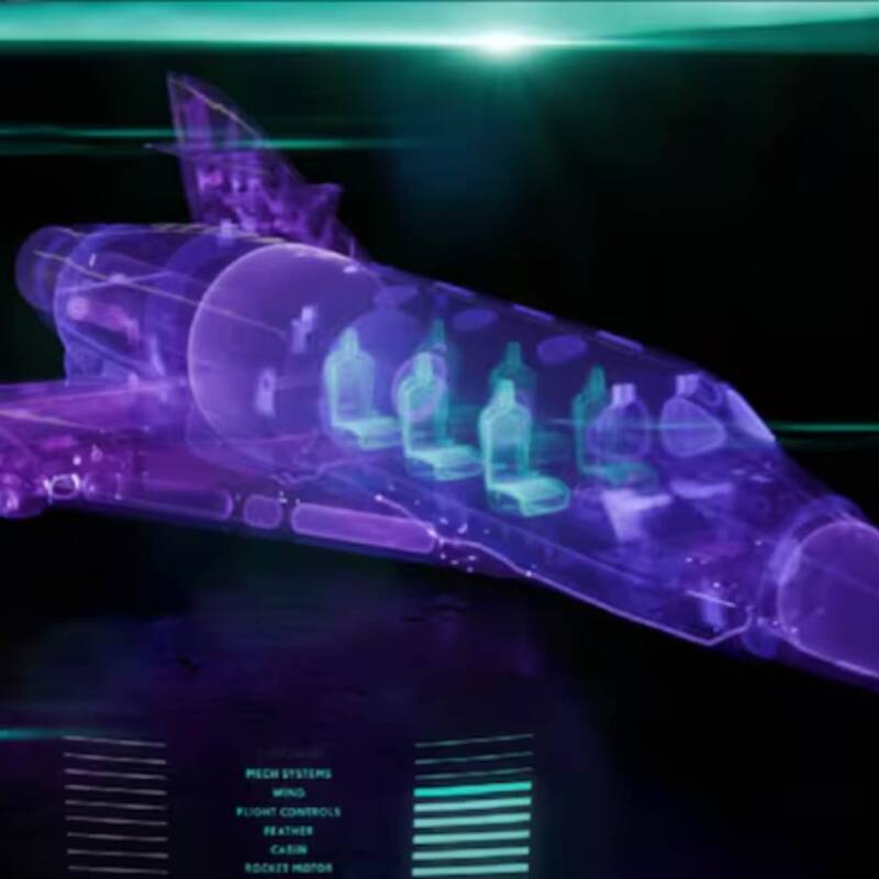 Presentaron una nave que lleva a turistas al espacio