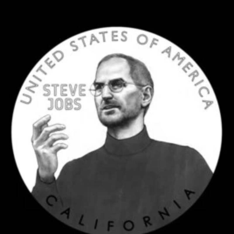Steve Jobs tendrá su rostro en una moneda de 1 dólar