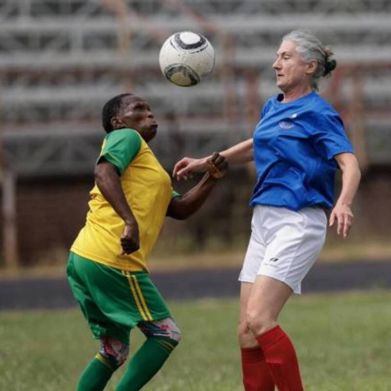 Sudáfrica celebró el primer Mundial de Fútbol de Abuelas