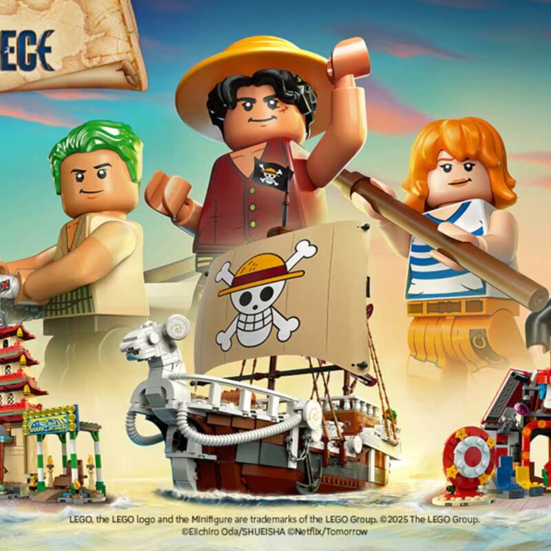 LEGO presenta una nueva colección inspirada en One Piece